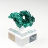 Dioptase - N'tola, District minier de Mindouli, République du Congo