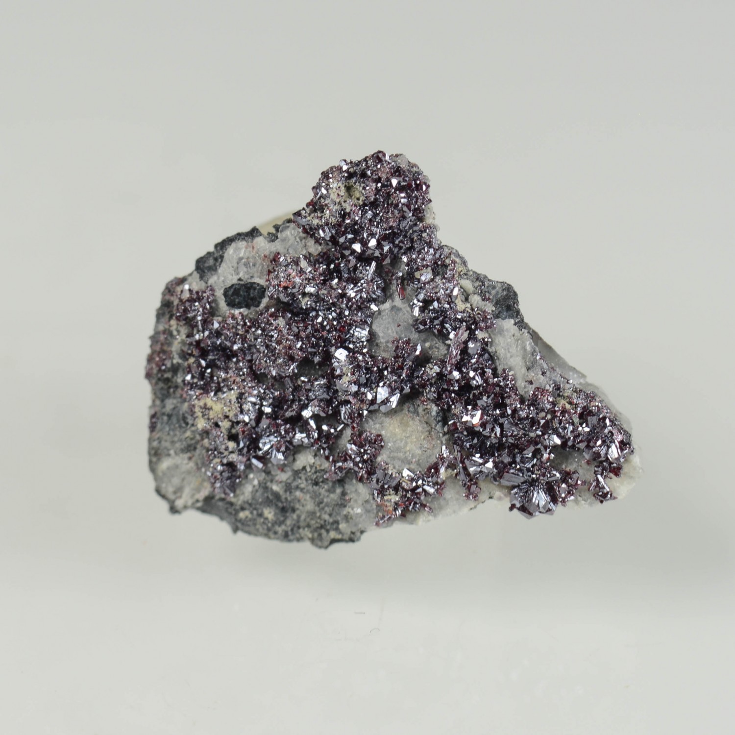 Proustite - Bouismas mine, Bou-Azzer mining district, Morocco