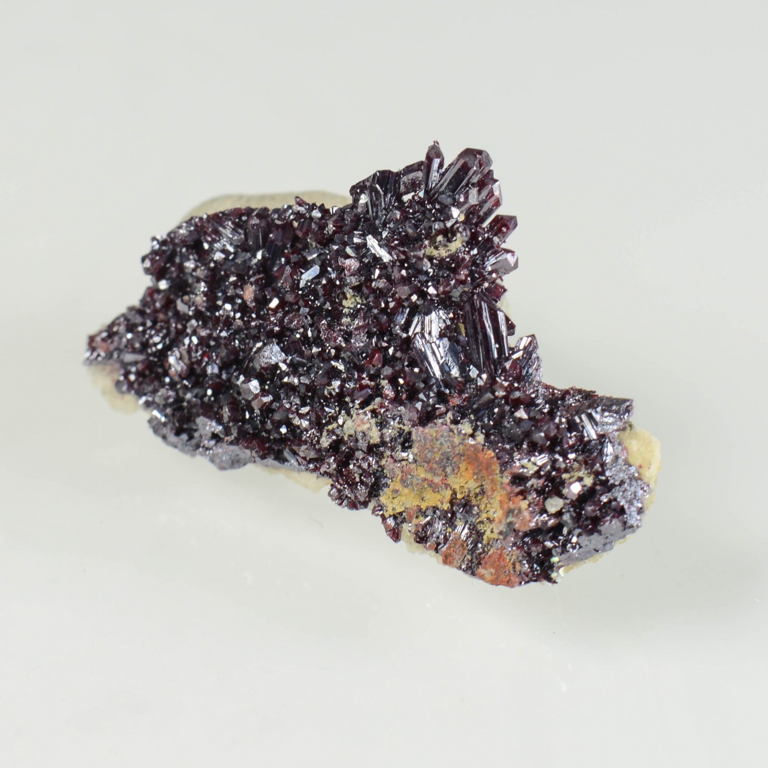 Proustite - Bouismas mine, Bou-Azzer mining district, Morocco