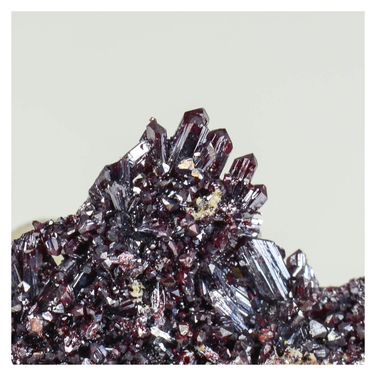 Proustite - Bouismas mine, Bou-Azzer mining district, Morocco