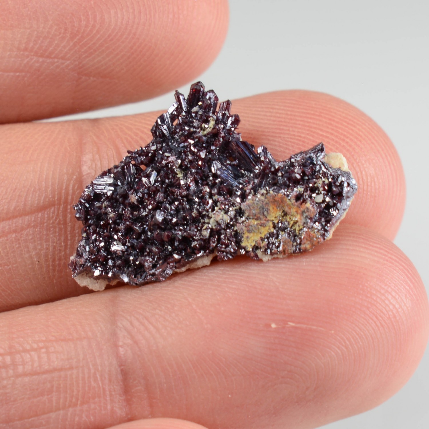 Proustite - Bouismas mine, Bou-Azzer mining district, Morocco