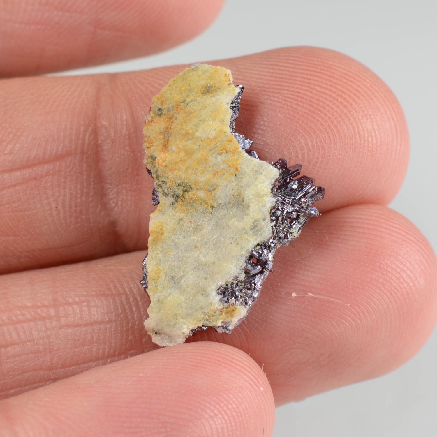 Proustite - Bouismas mine, Bou-Azzer mining district, Morocco