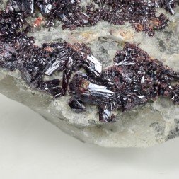 Proustite - Bouismas mine, Bou-Azzer mining district, Morocco