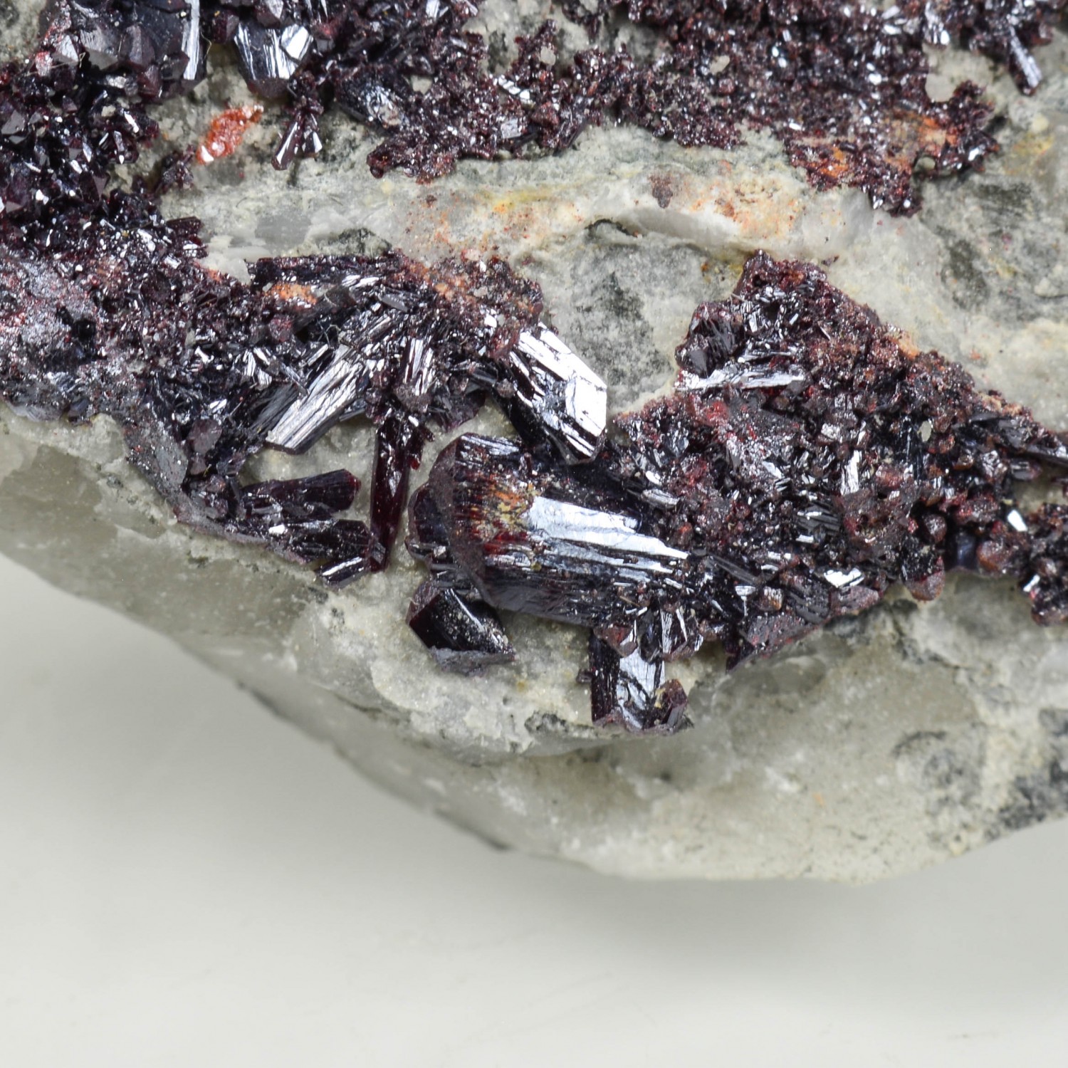 Proustite - Bouismas mine, Bou-Azzer mining district, Morocco