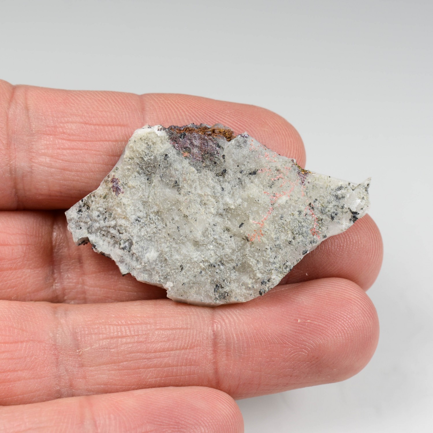 Proustite - Bouismas mine, Bou-Azzer mining district, Morocco