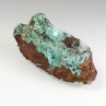 Aurichalcite et calcite - Mine Ojuela, Mapimi, Durango, Mexique