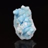 Blue aragonite - Dongshuang mine, Yunan province, China