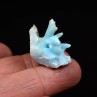 Blue aragonite - Dongshuang mine, Yunan province, China