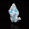 Blue aragonite - Dongshuang mine, Yunan province, China