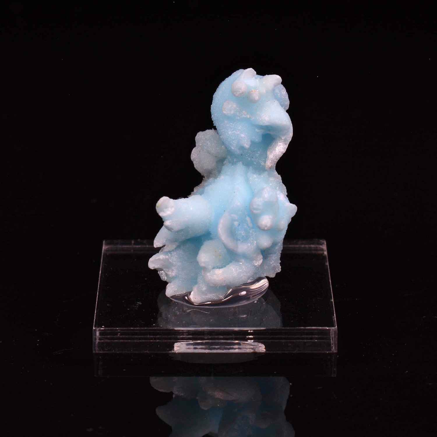Aragonite bleue - Mine Dongshuang, Province de Yunan, Chine