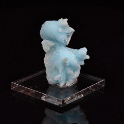 Blue aragonite - Dongshuang mine, Yunan province, China
