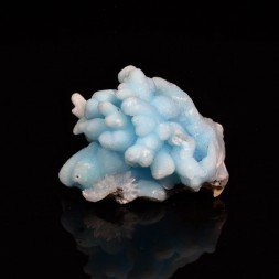 Blue aragonite - Dongshuang mine, Yunan province, China