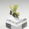 Plumbogummite psm after pyromorphite - Yangshuo Mine, Guilin, Guangxi Province, China