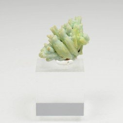 Plumbogummite psm after pyromorphite - Yangshuo Mine, Guilin, Guangxi Province, China