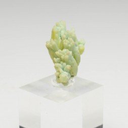 Plumbogummite psm après pyromorphite - Mine Yangshuo, Guilin, Province de Guangxi, Chine