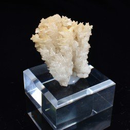 Reticulated cerussite and wulfenite - Nakhlak mine, Isfahan province, Persia