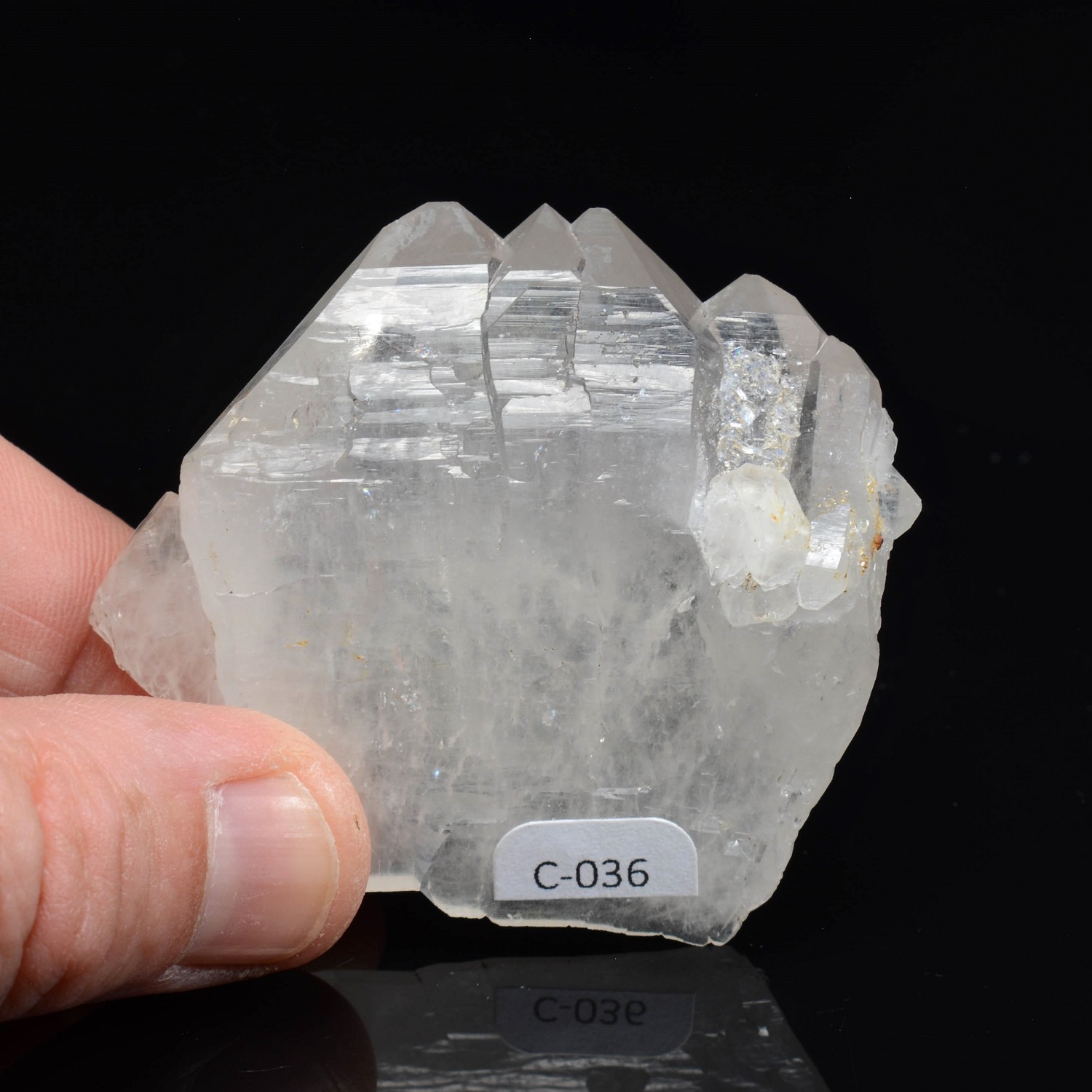 Quartz - Tunnel d'Orelle, Maurienne, Savoie, France