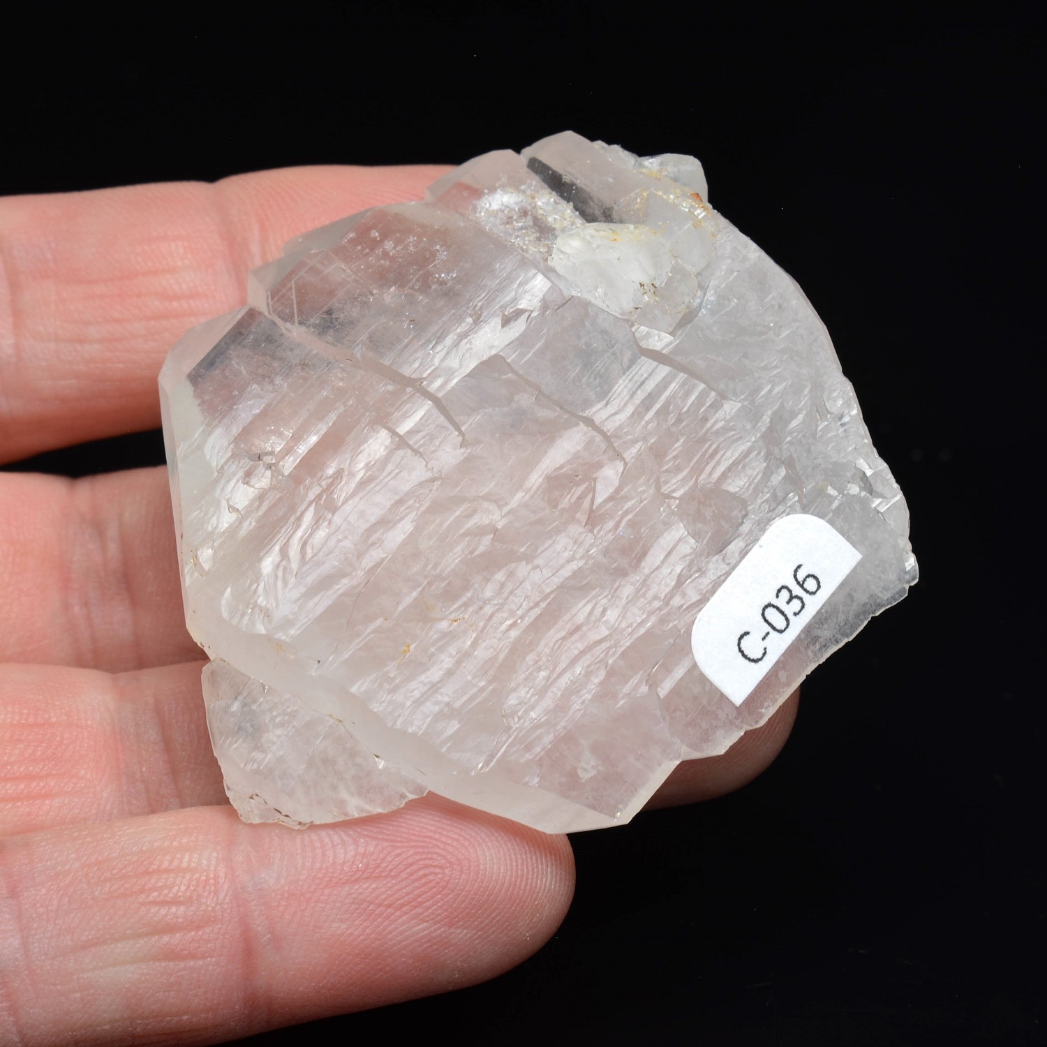 Quartz - Tunnel d'Orelle, Maurienne, Savoie, France