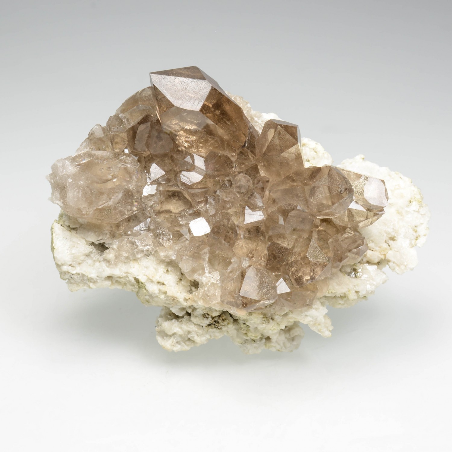 Quartz fumé - Aiguille d'Argentière, Massif du Mont-Blanc, Haute-Savoie, France