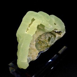 Anhydrite périmorphosis in prehnite - Diamonkara, Kayes, Mali