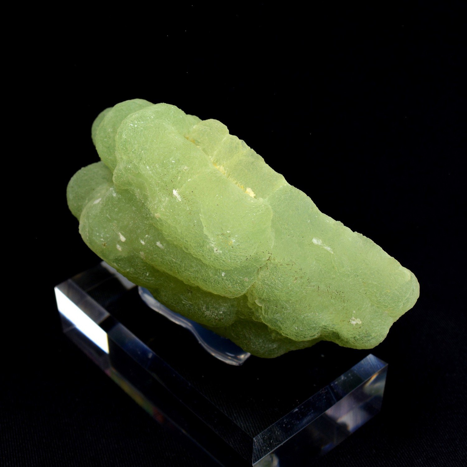 Anhydrite périmorphosis in prehnite - Diamonkara, Kayes, Mali