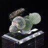 Epidote on prehnite - Diamonkara, Kayes, Mali