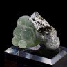 Epidote on prehnite - Diamonkara, Kayes, Mali