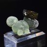 Epidote on prehnite - Diamonkara, Kayes, Mali