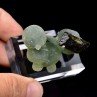Epidote on prehnite - Diamonkara, Kayes, Mali