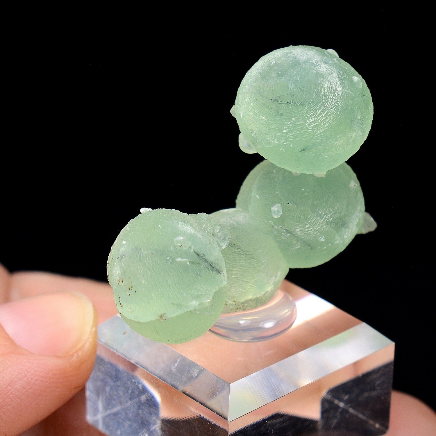 Prehnite - Diamonkara, Kayes, Mali