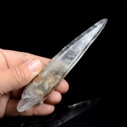 Double ended quartz with inclusions - Ganesh Himal, Nepal
