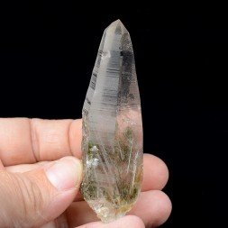 Quartz à inclusions d'actinolite - Ganesh Himal, Népal