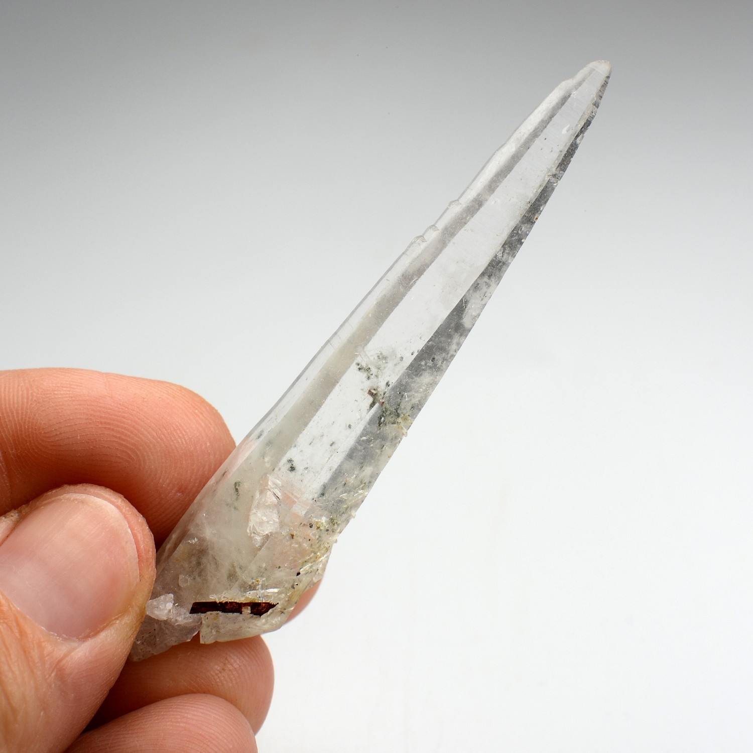 Quartz à inclusions - Ganesh Himal, Népal
