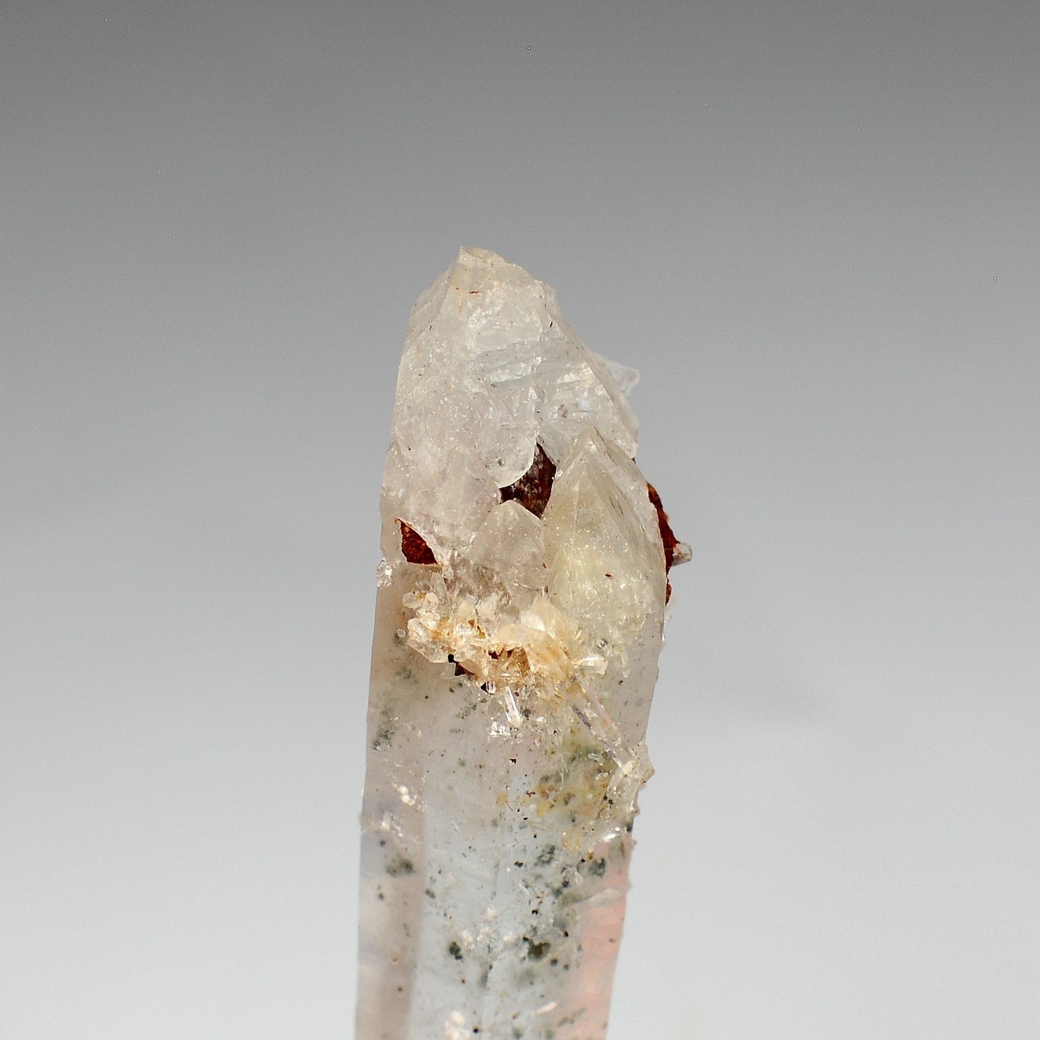 Quartz à inclusions - Ganesh Himal, Népal