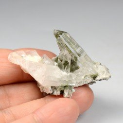 Quartz and chlorite - Ganesh Himal, Nepal