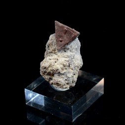 Zunyite on matrix - Qalat-e-Balat, Hormozgan, Persia