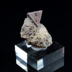 Zunyite on matrix - Qalat-e-Balat, Hormozgan, Persia