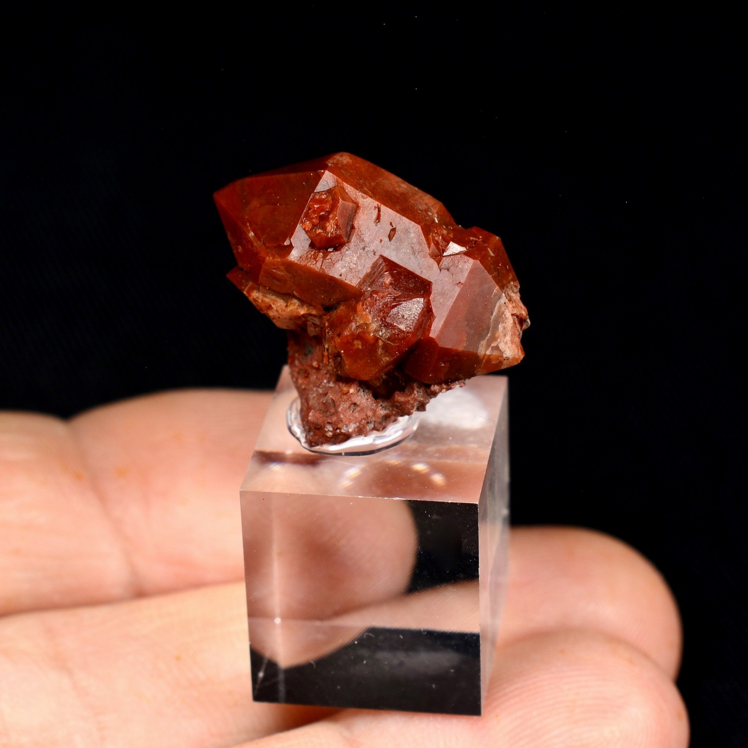 Hematoid quartz - Chella, Valencia, Spain