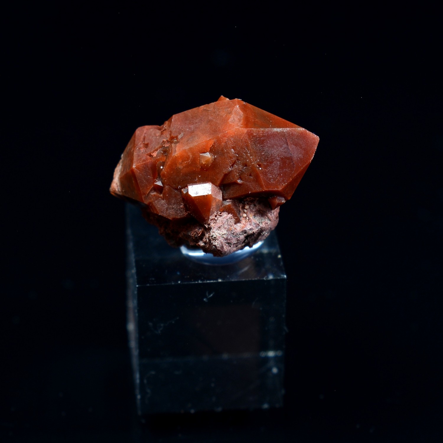 Hematoid quartz - Chella, Valencia, Spain