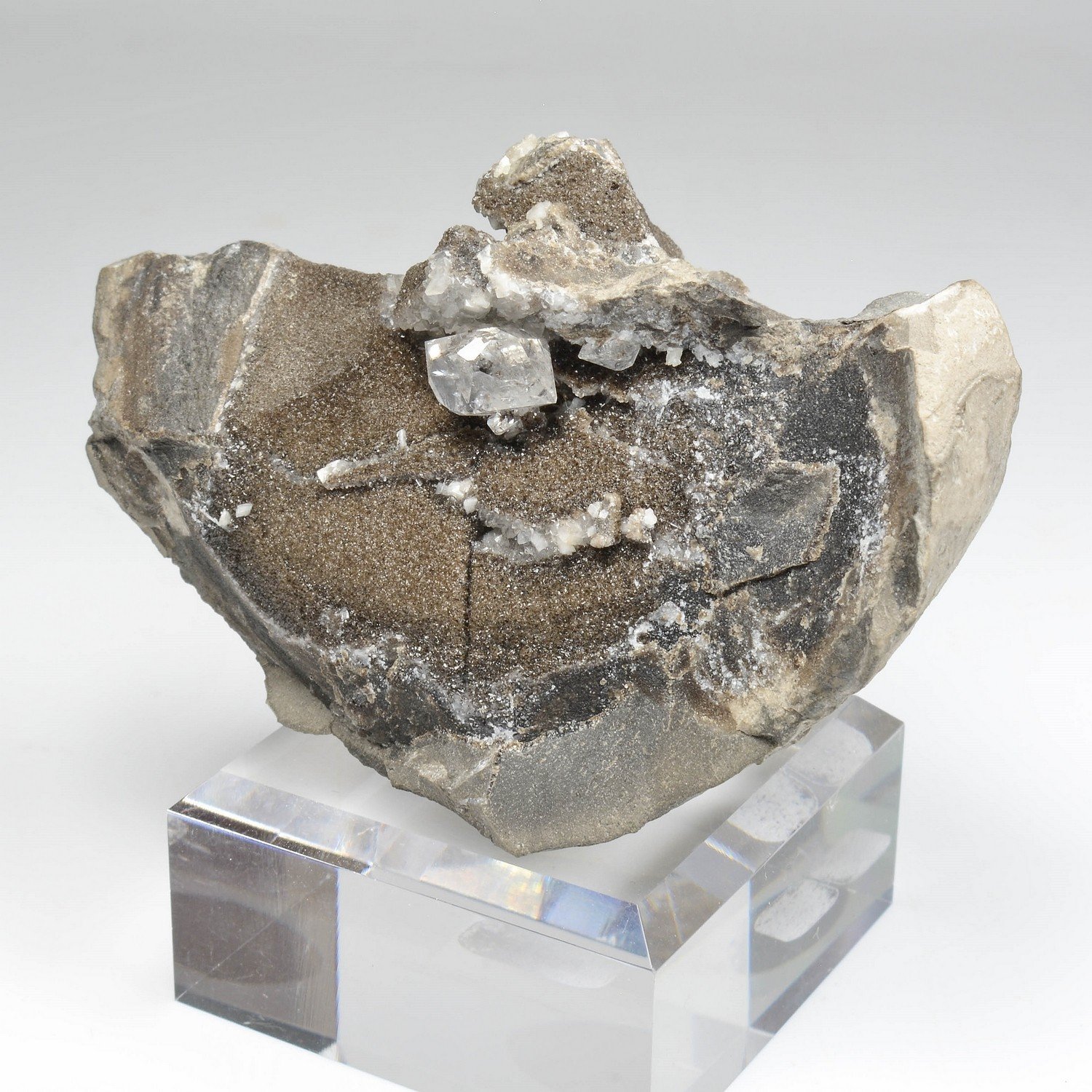 Diamond quartz - Orpierre, Hautes-Alpes, France