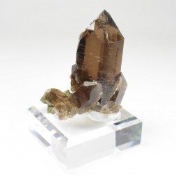 Smoky quartz - Green needle, Mont Blanc Massif, France