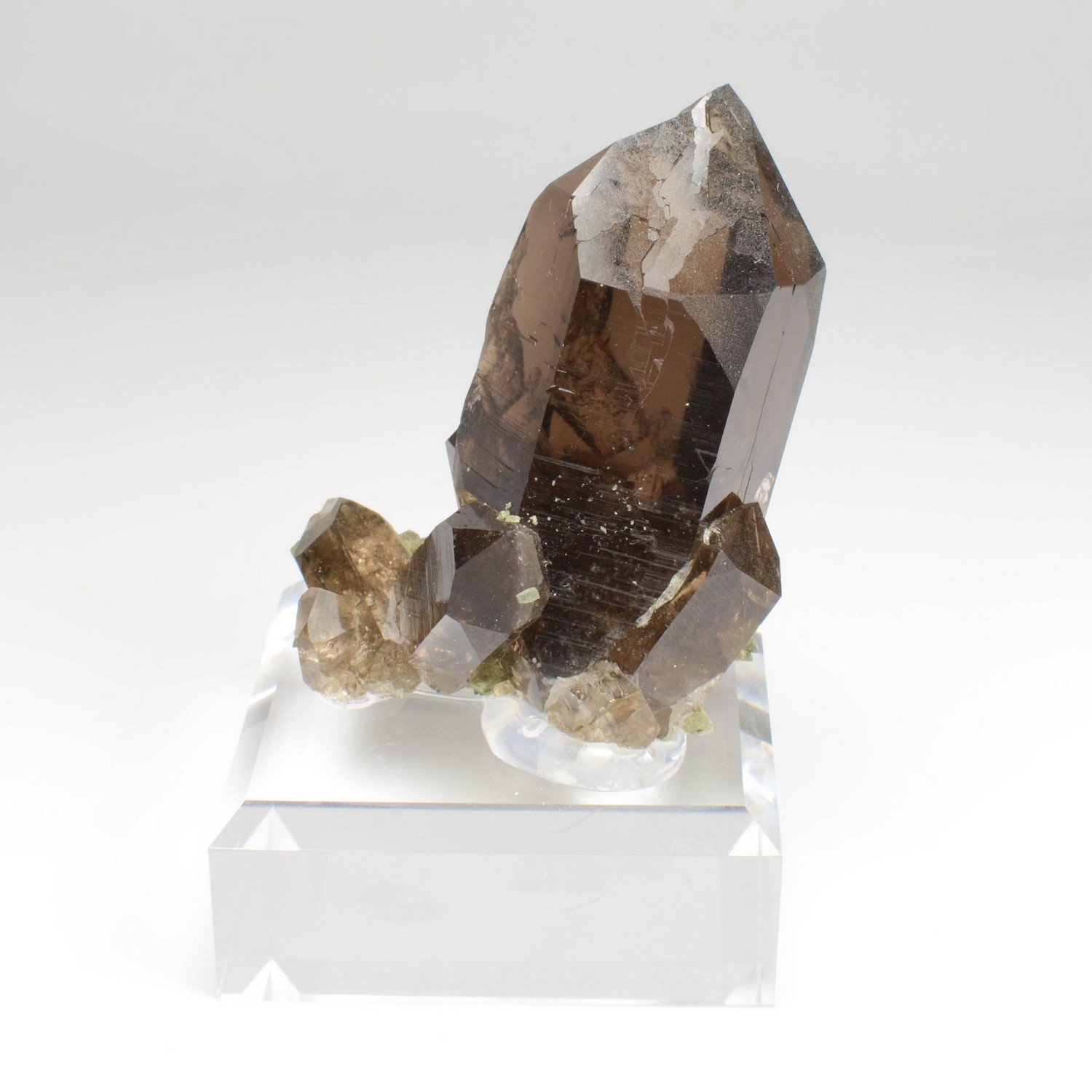 Smoky quartz - Green needle, Mont Blanc Massif, France