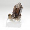 Smoky quartz - Green needle, Mont Blanc Massif, France