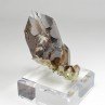 Smoky quartz - Green needle, Mont Blanc Massif, France
