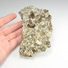 Smoky quartz, adularia and asbestos - Switzerland