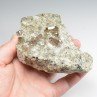 Smoky quartz, adularia and asbestos - Switzerland