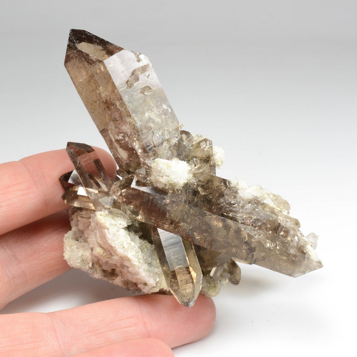 Smoky quartz - Aiguille d'Argentière, Mont Blanc Massif, Haute-Savoie, France