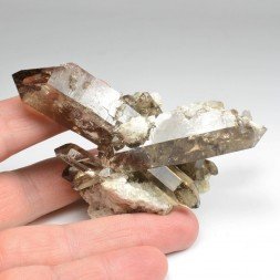 Quartz fumé - Aiguille d'Argentière, Massif du Mont-Blanc, Haute-Savoie, France