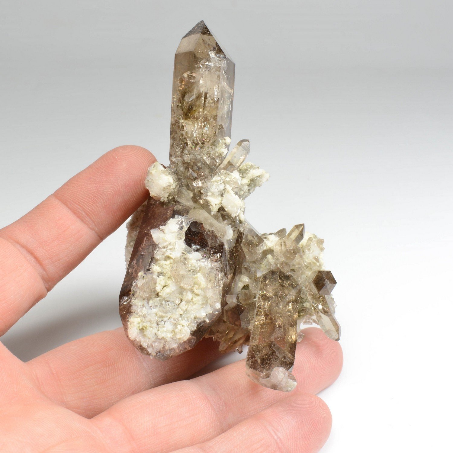 Smoky quartz - Aiguille d'Argentière, Mont Blanc Massif, Haute-Savoie, France