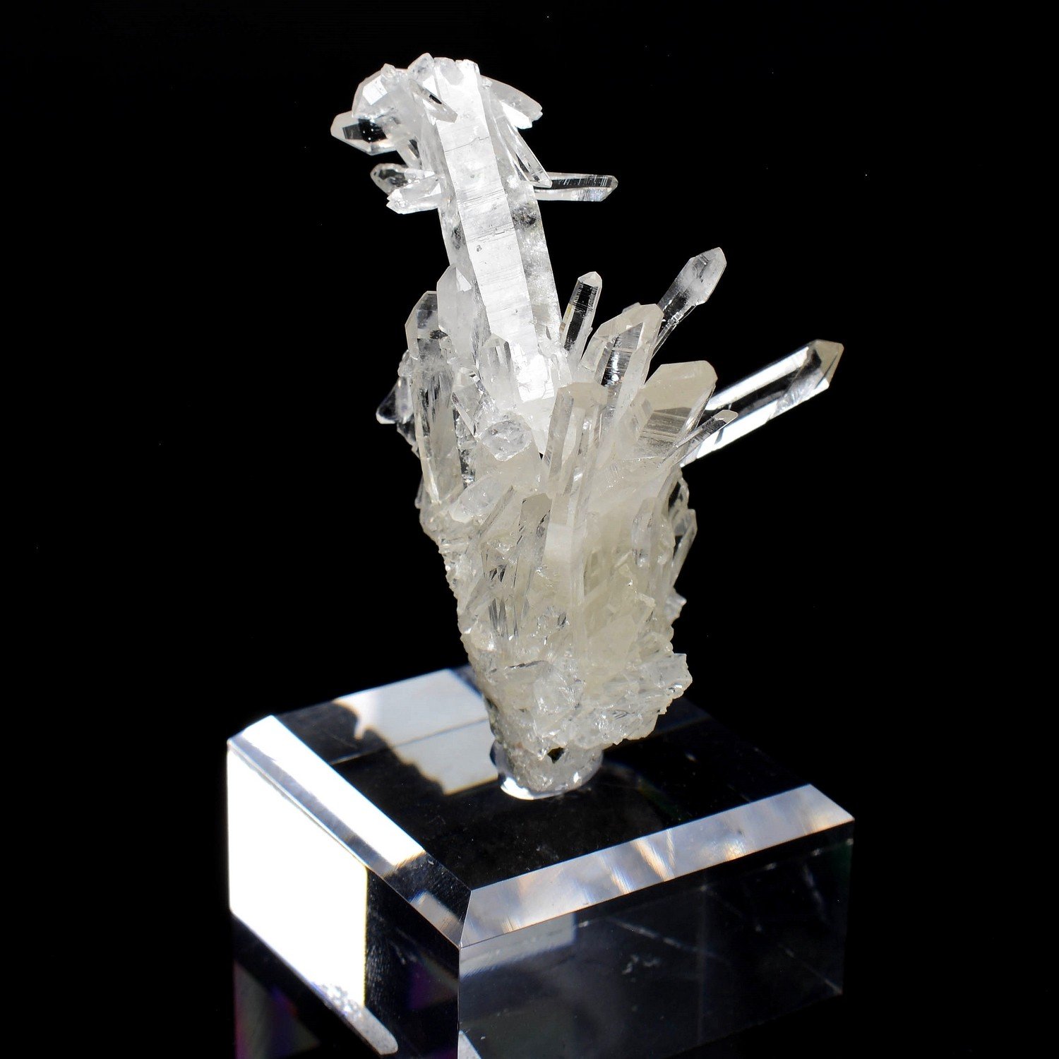 Quartz - Mine à Giraud (La Gardette), Isère, France